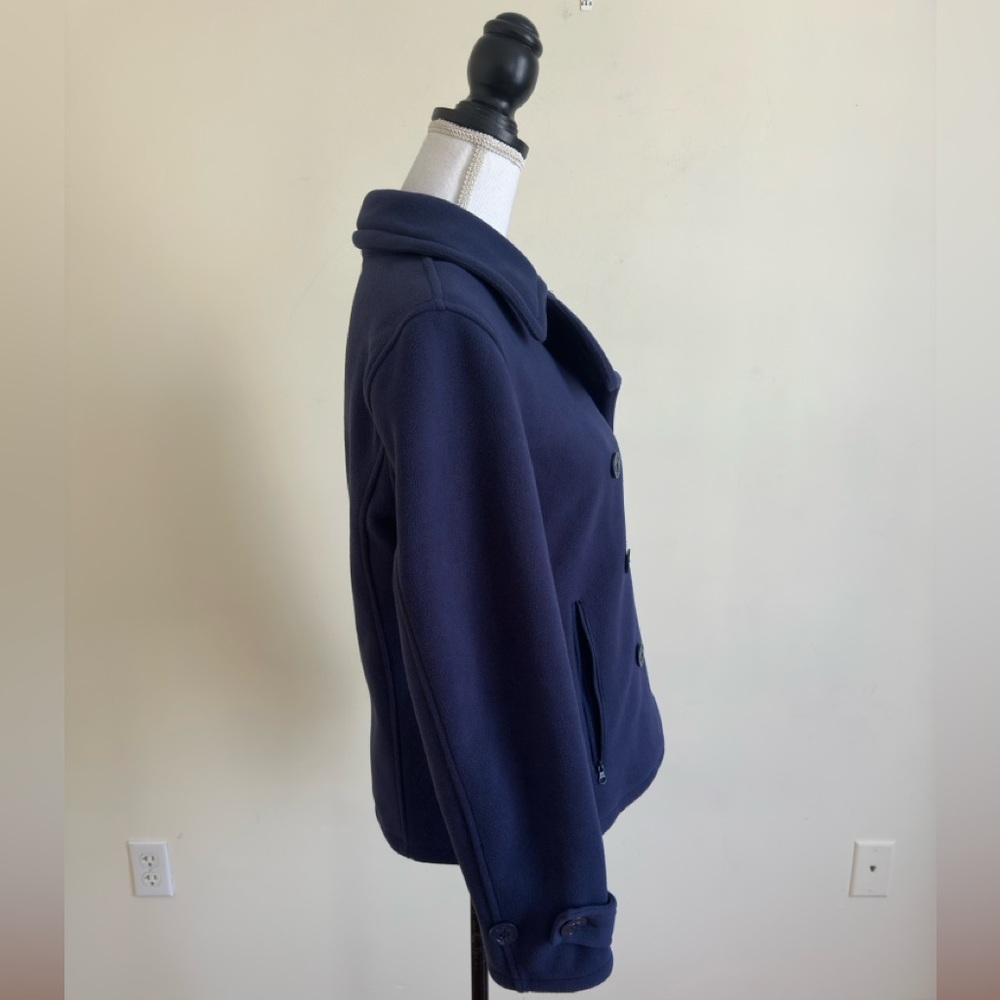 Nautica || Classic Navy Women's Peacoat Coat Sz M View 2